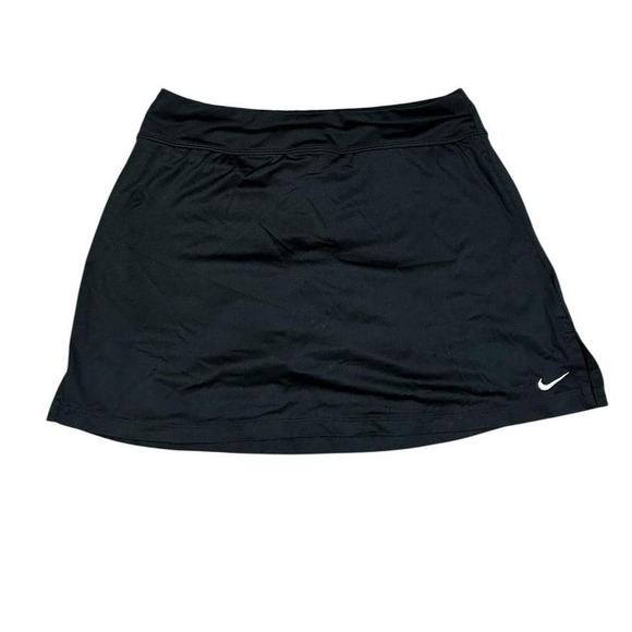 Nike Dri-FIT Black Performance Tennis Skort Mini Athletic Skirt – Size Small - Picture 1 of 6